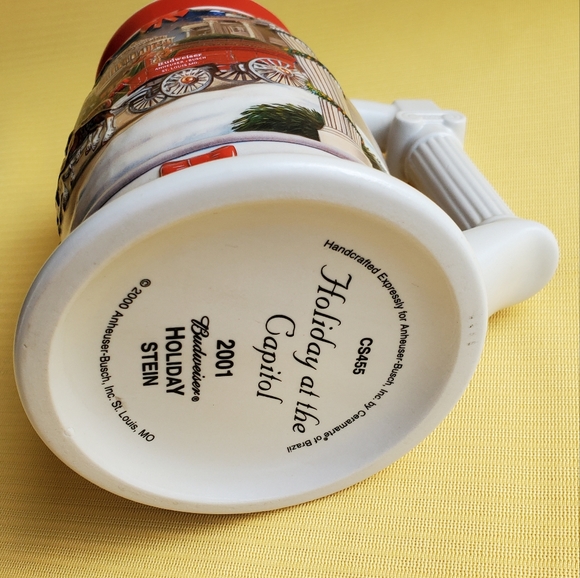 Budweiser Collectors Holiday Beer Stein - Picture 12 of 16